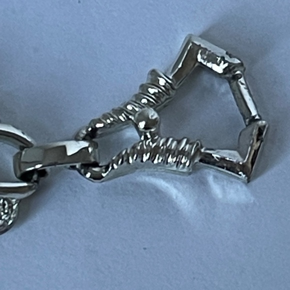 Necklace Earrings Bracelet Sarah Coventry Demi-Parure Vintage Silver Tone - Picture 9 of 16